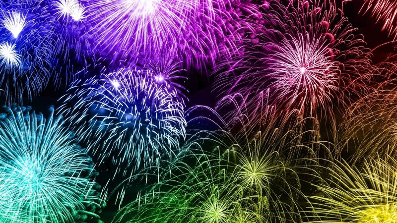 Ruhige Stimmung am Silvesterabend